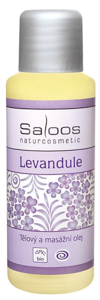 Saloos Organický levanduľový masážny olej 50ml