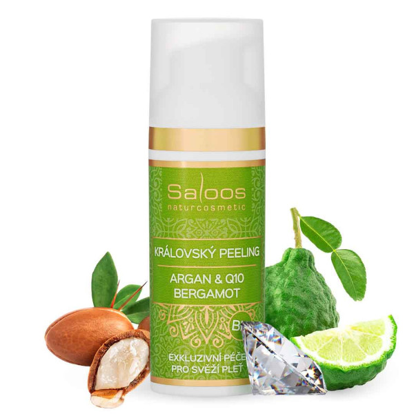 Saloos Bio Royal Bergamot Pleťový peeling 50ml