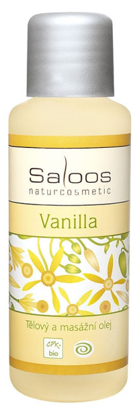 Saloos Bio Olej masážny Vanilla 50ml