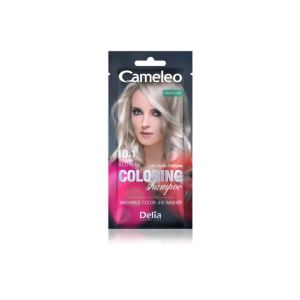 Delia Cosmetic Cameleo Color Shampoo 10.1 Silver Blonde 40ml