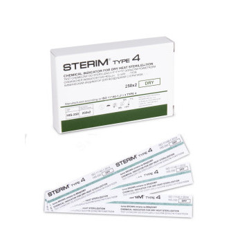 Chemický test STERIM pre multiparametrový sterilizátor HV. SPS, typ 4, prúžok 50ks