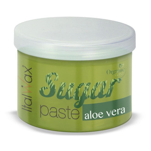 ItalWax Cukrová pasta depilačná silná Aloe Vera 750g