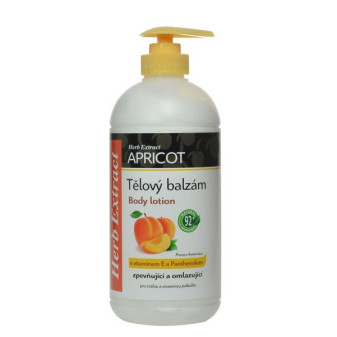 Herb Extract Apricot telový balzam 500ml