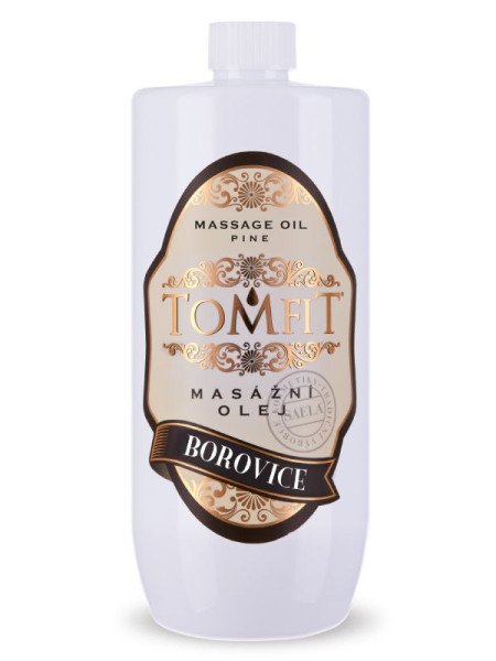 TOMFIT Masážny olej Borovica 1l