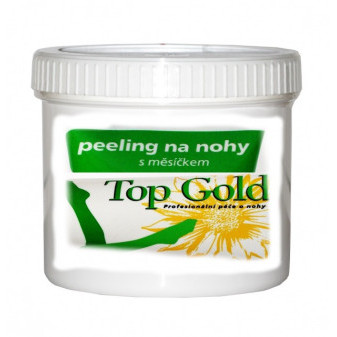 Top gold Peeling na nohy s nechtíkom 400 ml