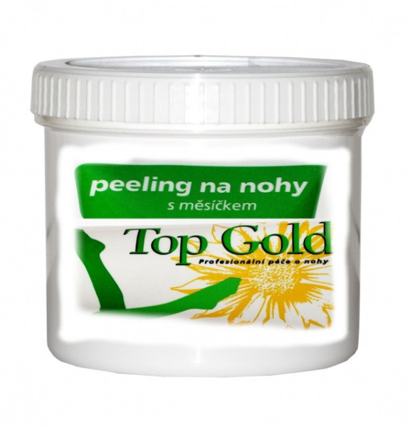 Top gold Peeling na nohy s nechtíkom 400 ml