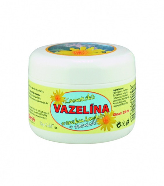 Top gold Vazelína s arnikou a vit. E 250ml