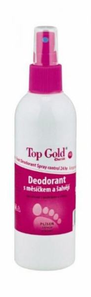 Top gold Deodorant s nechtíkom a šalviou 150g