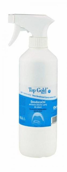 Top gold dezodorizačný sprej na topánky 500ml