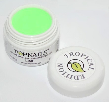 Topnails UV gél Tropical 5g Lime