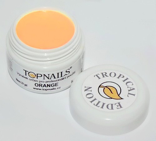 Topnails UV gél Tropical 5g Orange