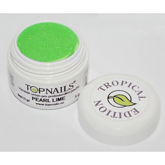 Topnails UV gél Tropical Pearl 5g Lime