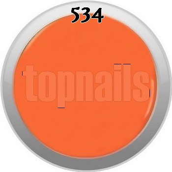 Topnails UV gél Ultra neon 5g Peach 534