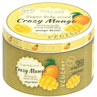 Vollaré VEGEbar Crazy Mango Body Scrub 200ml