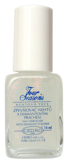 Four Seasons Spevňovač nechtov s diamantovým prachom 14ml